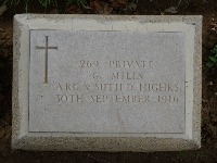 Struma Military Cemetery - Mills, G